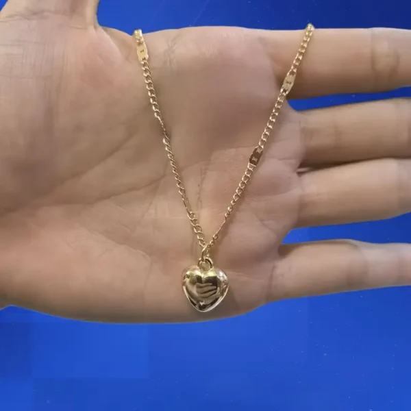 A Delicate Heart-shaped Pendant Necklace, Perfect For Casual Wear Or As A Gift - Image 6